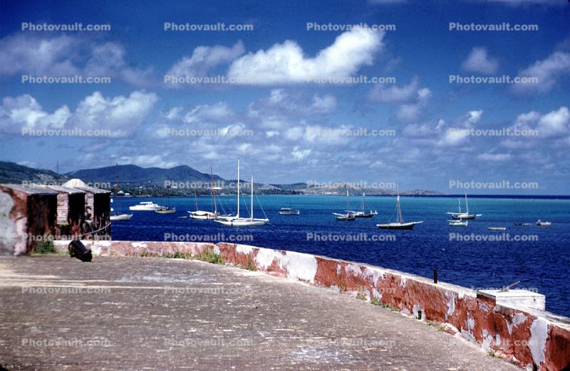 Harbor, Moored Boats, Saint Croix