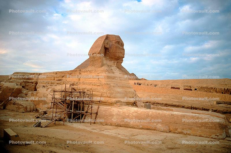 Sphinx, landmark, 1950s