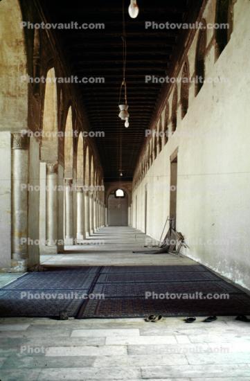 Hall, Walkway, Ibn Tulun Mosque, Building, Cairo