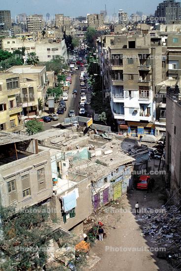 Buildings, Housing, Street, Cairo