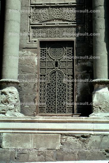 Door, doorway, entrance, entryway, stone, building, Cairo