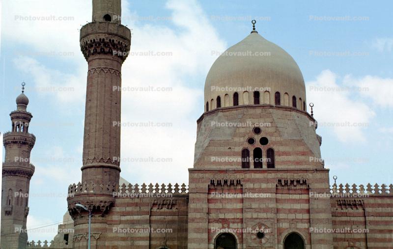 Cairo, Mosque, Minaret, landmark, building