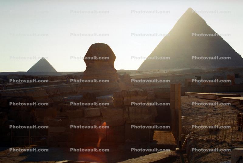 Sphynx, Pyramid, Giza