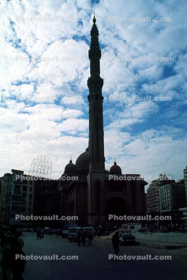 Mosque, Minaret, Building, Cairo