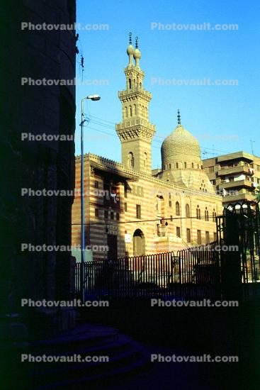 Mosque, Building, Dome, Alexandria