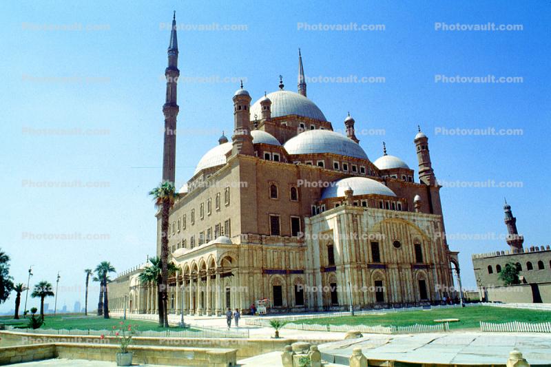 Muhammad Ali Mosque, Minaret, landmark, Alexandria
