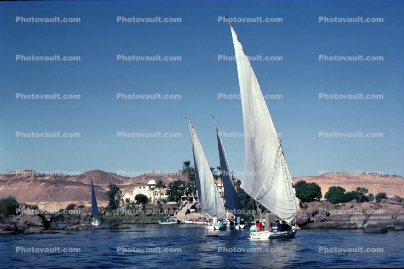 Dhow Sailing Craft, Nile River, Lateen sail, vessel