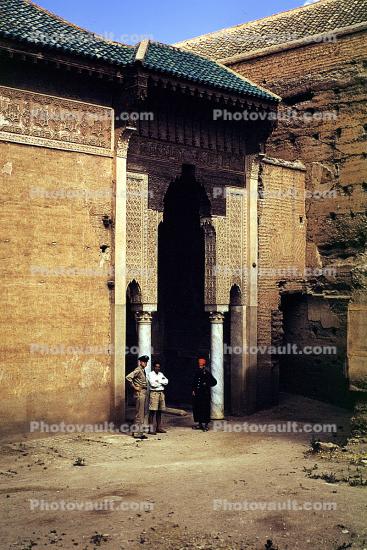 Ancient Sultan's Palace, Marrakech, 1952, 1950s