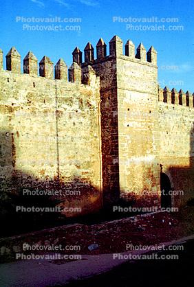 Kasbah, landmark, building, parapet, Castle, Morocco, Rabat