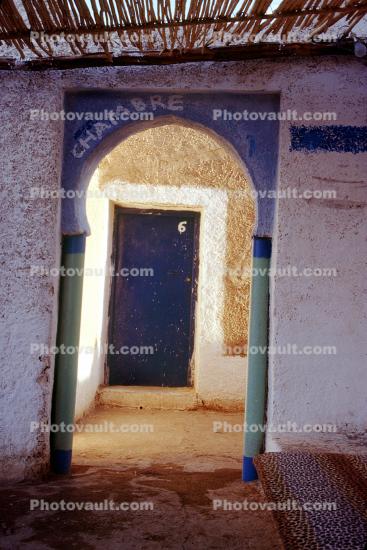arch, entryway, entrance, door, Merzouga