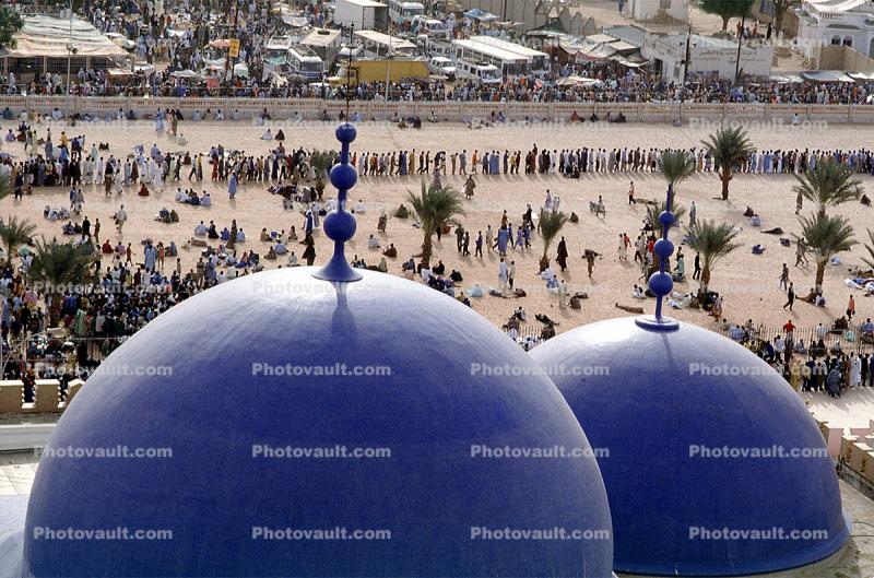 Buildings, Crowded Street, Dome, building, Great Mosque of Touba