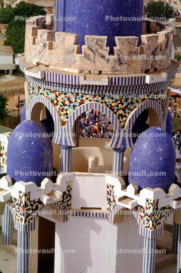 Blue Domes, Great Mosque of Touba
