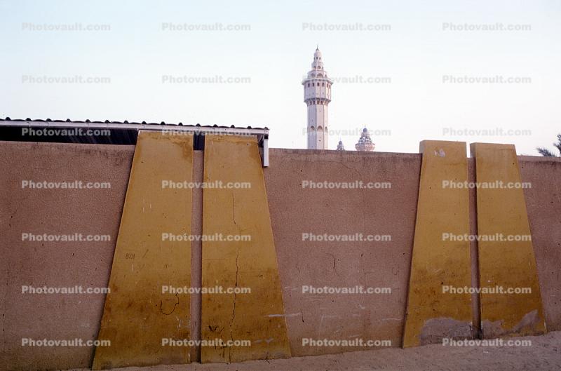 Wall, Minaret, Great Mosque of Touba