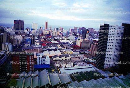 Skyline, Buildings, Cityscape, Durban
