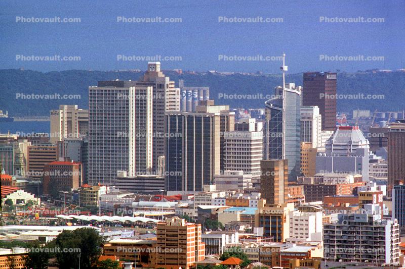 Downtown Buildings, Skyline, Durban