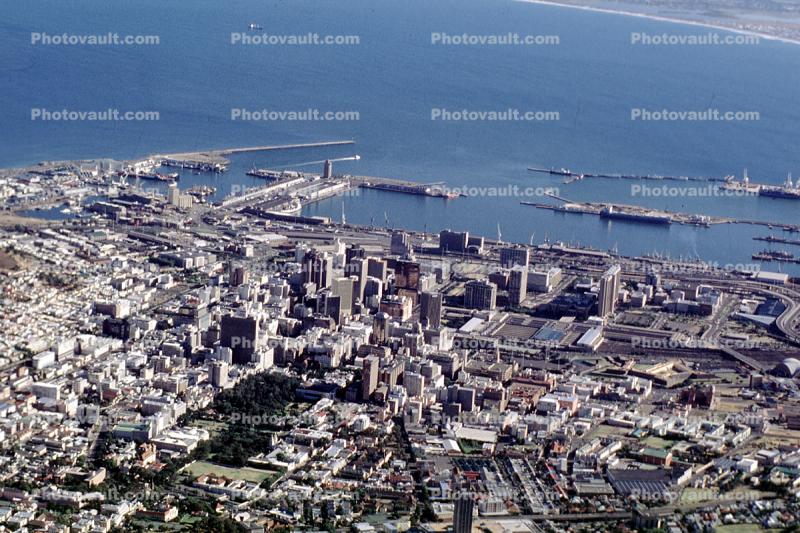 Harbor, Piers, Skyline, Cityscape, Downtown, Buildings, Cape Town, Building