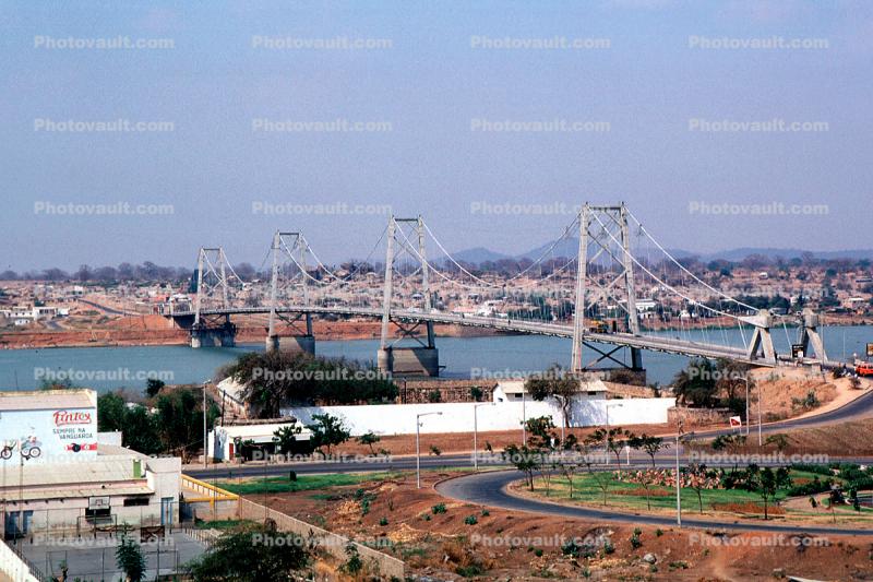 Suspension Bridge, Tete, Zambezi River