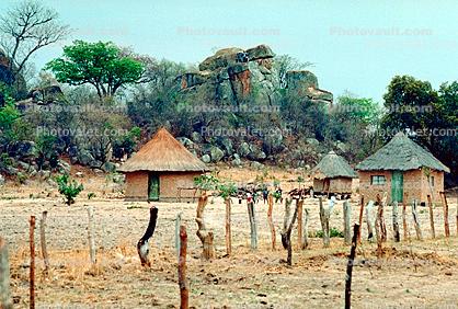 Thatched Roof Houses, Homes, Grass Roof, buildings, roundhouse, desert, building, Sod