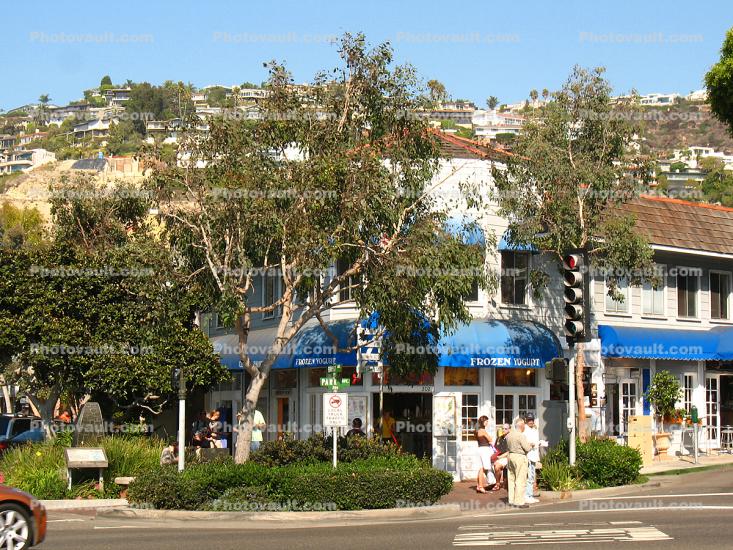 shops, buildings, stores, Laguna Beach
