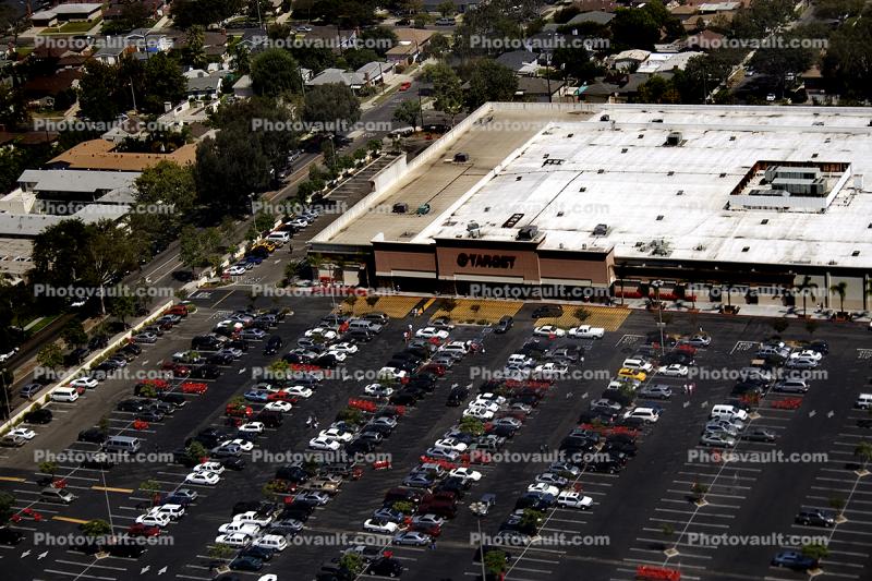 Parking Lot, building, Target Department Store