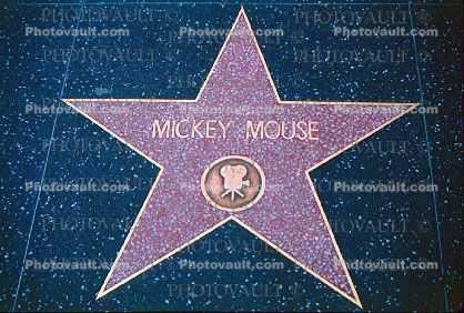 Mickey Mouse, Sidewalk Star