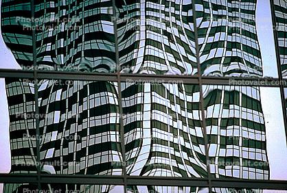 Skyscraper, Efficiency Office Suites, Glass Reflection, March 1987, 1980s