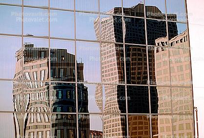 glass reflection, building, abstract, Cityscape, skyline, skyscraper, Outdoors, Outside, Exterior, high-rise