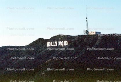 Hollywood Sign, hill