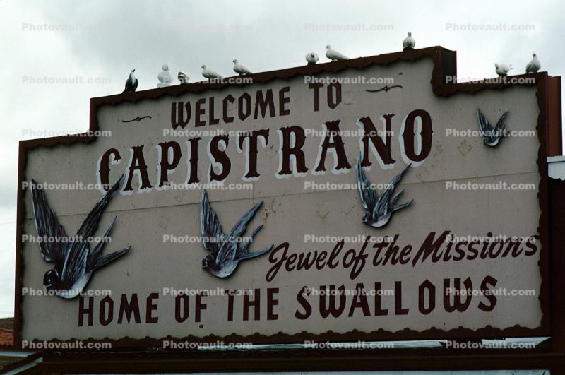Capistrano, home of the swallows