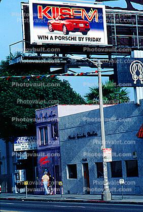 Melrose Avenue, KIISFM billboard, building