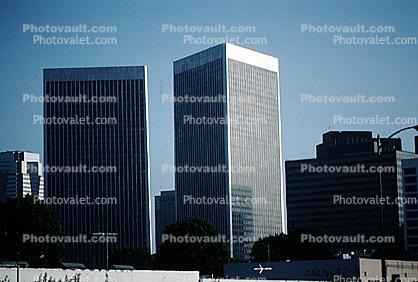 Buildings, Cityscape, high rise, skyscraper, twin Century Plaza Towers