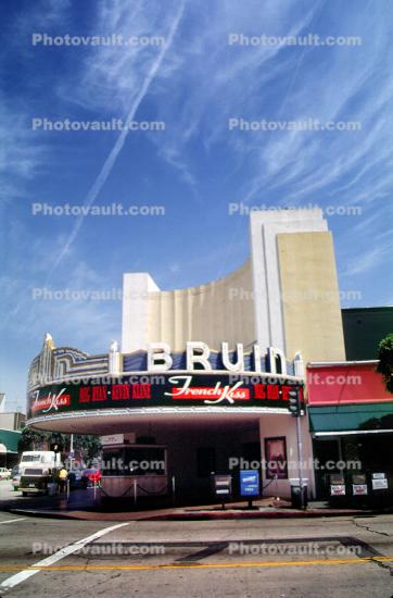Bruin Theater, Westwood Village, marquee
