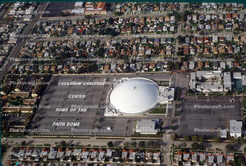 Crenshaw Christian Center, Home of the Faith Dome, Geodesic Dome