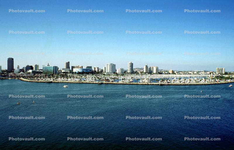 Long Beach skyline, cityscape