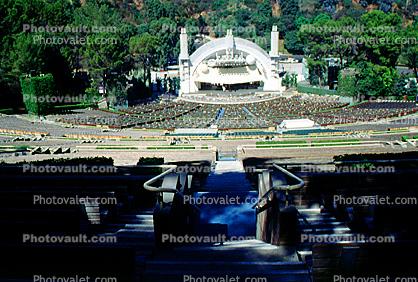Hollywood Bowl, outdoor theater, stage