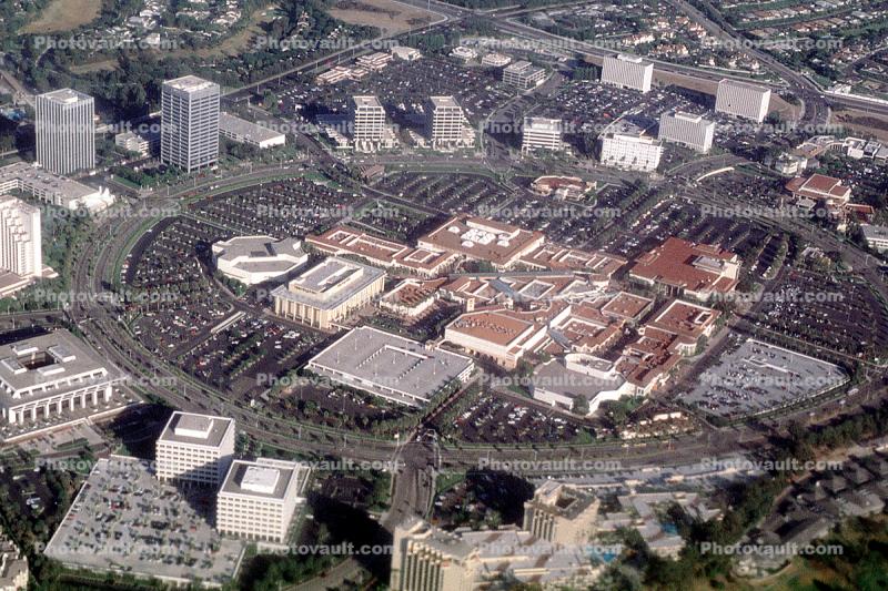 Fashion Island, Shopping Center, buildings, stores