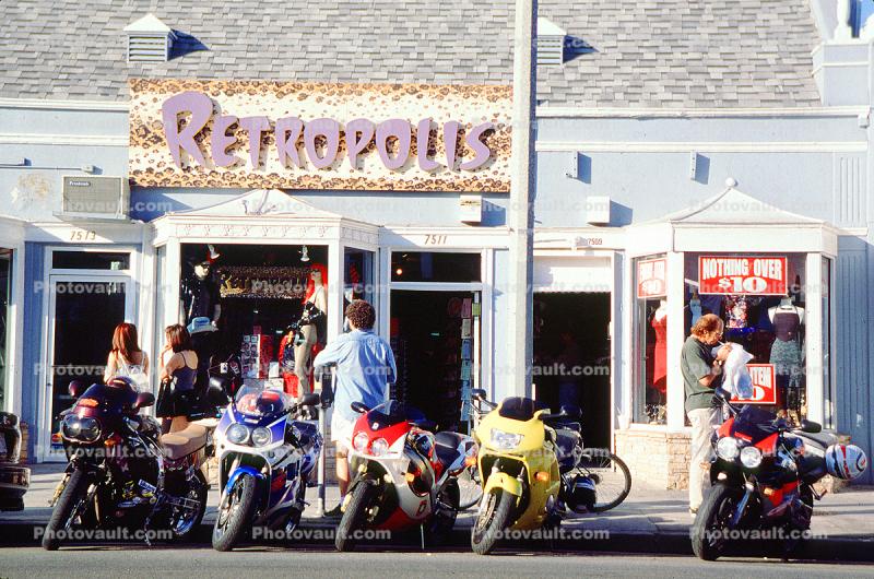 Retropolis, Melrose Avenue, store, shops, building