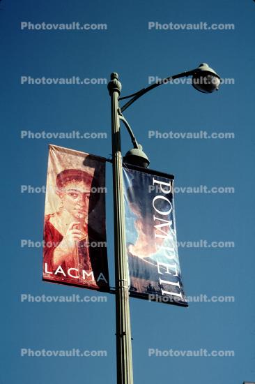 Banner, LACMA, Los Angeles County Museum of Art