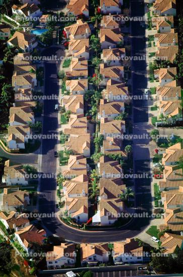 Rooftops, residential, cookie cutter homes, condominiums, apartments, urban texture