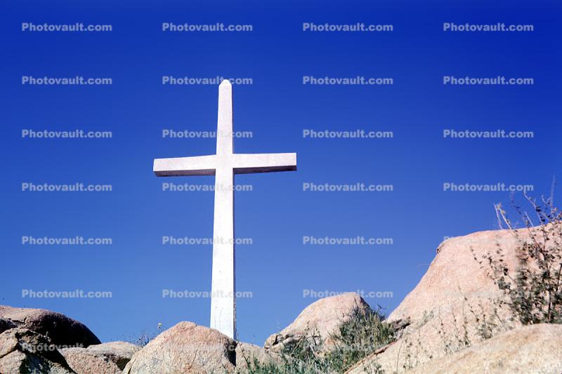 The Cross at the Top of Mount Rubidoux, Riverside, May 1964, 1960s
