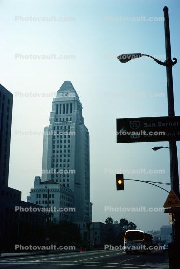 City Hall Tower, Los Angeles City Hall, Government offices, Mayor's Office, April 1977, 1970s