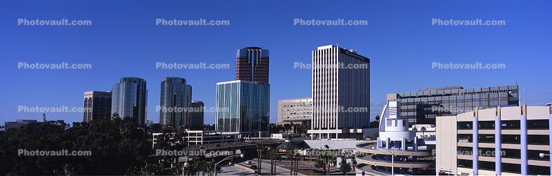 Long Beach Panorama, Cityscape, Skyline, Building, Skyscraper, Downtown, landmark