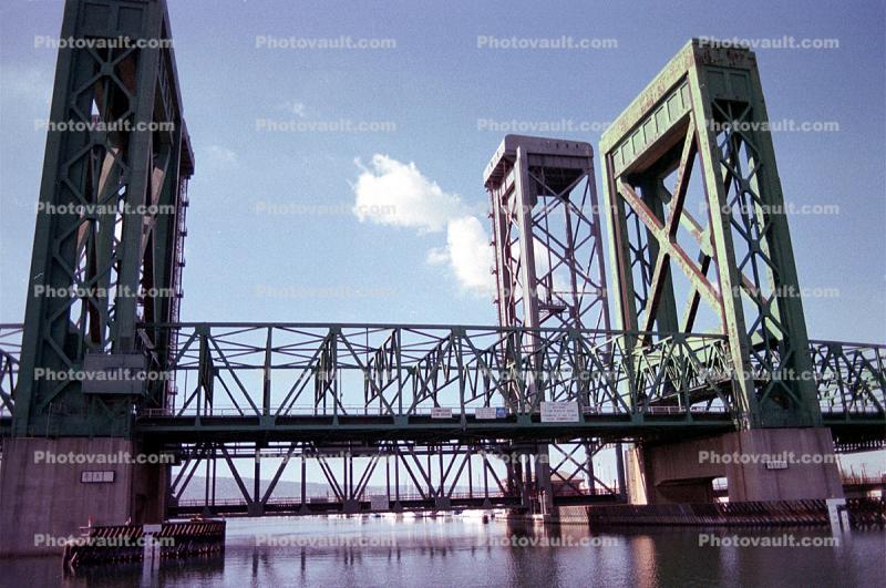 Commadore Heim Bridge, Vertical-Lift Bridge, Drawbridge, State Route-47, landmark