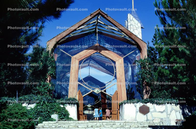 Wayfarers Chapel, Glass Church, Palos Verdes Peninsula, Los Angeles, California