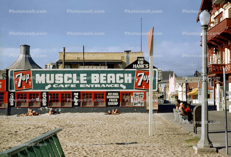 Muscle Beach, Cafe Building, 1950s