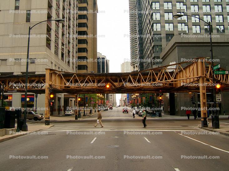 Chicago-El, Elevated, Downtown Loop, CTA