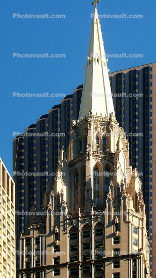 Cathedral Building, steeple, spire, Tippy Top