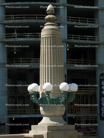 Column with Light Balls