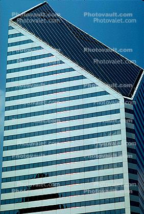 Smurfit-Stone Building, downtown, skyscraper, building, abstract