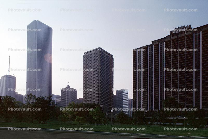 skyline, buildings